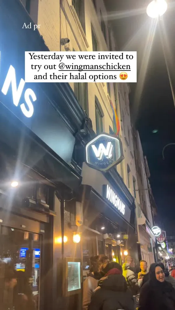 Yesterday we were invited to try out @wingmanschicken and their halal options 😍 Ad pr @nibbleapp