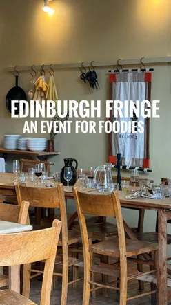 “Lunch at Elliott’s Studio with Julie Lin, showcasing recipes and flavors from her book at the Edinburgh Book Festival.”