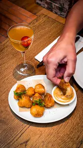 Delicious Spanish dishes at Legado in Shoreditch, showcasing Nieves Barragán's signature culinary style.