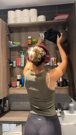 Relaxing Sunday self-care scene with soothing bubbles and soap in a serene setting.