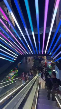 Underground arcade and theme park in Camden offering unlimited attractions for £30 on a rainy day.