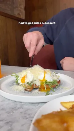 Brunch at Rabble Edinburgh with £10 Dine Out Lunch Deal featuring eggs and fish dishes.