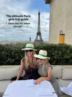 Girls celebrating a birthday in Paris, enjoying a stylish getaway at @starhotels @castille_paris. #girlstrip #travel