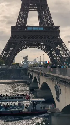 Beautiful Paris skyline with iconic landmarks, perfect for travel inspiration and city breaks.