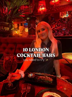 Top 10 must-try cocktail bars in London for an unforgettable night out.