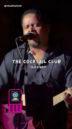 Delicious cocktails and live music at The Cocktail Club Shoreditch, featuring a flaming sharer cocktail experience.