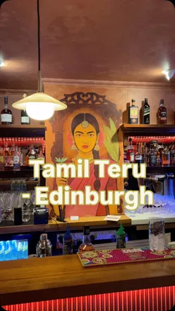 Delicious South Indian-inspired dishes and vibrant cocktails at Tamil Teru, a new restaurant in Edinburgh's Rose Street.