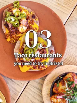 Three gluten-free tacos from top Bristol spots, featuring Chicken Al Pastor and Black Bean Dorados in vibrant settings.