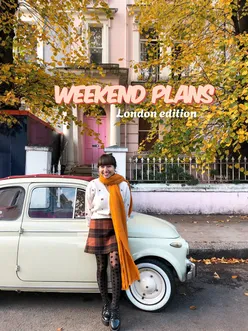 Weekend in London: coffee stops, park strolls, and brunch adventures in a vibrant city setting.