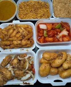 Delicious Chinese takeaway with crispy chicken, salt and chilli dishes, and fried rice from Wokstar in Bellshill.