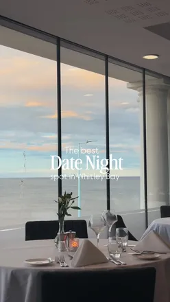 Dining at 1901 in Spanish City, enjoying a sunset and a three-course meal with delicious dishes in Whitley Bay.