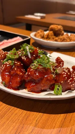 Delicious Korean BBQ, fried chicken, and bibimbap at Sagye restaurant in Imperial Wharf, perfect for food lovers!