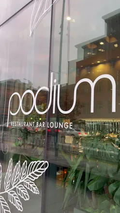 Delicious autumn dishes at Podium restaurant in Manchester, featuring a beautifully presented mini rye loaf.