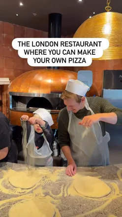 Family-friendly Gallio in Canary Wharf, London, offers fresh pizzas and cooking classes for all ages.