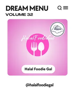 Dream Menu interview series featuring @halalfoodiegal exploring Scotland's vibrant food scene and hidden gems.
