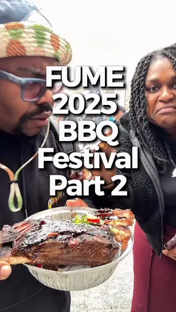 Top BBQ vendors featured at Fume BBQ Festival: Bertotti London, Rack City Ribs, and The Korean Cowgirl.
