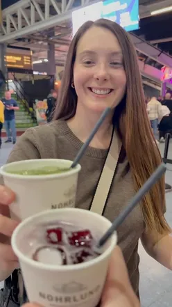 Guests enjoying cocktails at Nohrlund during the Tom Grennan and Tom Walker concert at Arena Newcastle.
