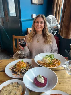 Seasonal autumn menu at The Spread Eagle London featuring unique dishes and dog-friendly ambiance.