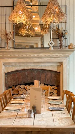 Delicious Greek dishes at Fava, a family-friendly restaurant in Edinburgh, featuring mussels, lamb, and vibrant Mediterranean flavors.