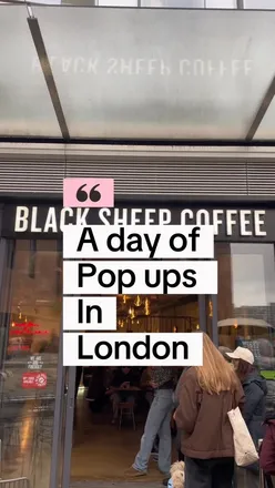 Skincare enthusiasts enjoying pop-ups at Battersea Power Station, featuring brands like Rimmel, No7, and Glow Recipe.