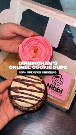 Delicious Nibbl cookies including Strawberry Milkshake and Peanut Butter Crunch, freshly crafted and now available for order!