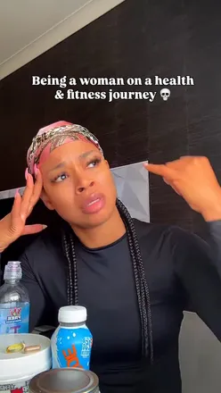 Inspirational fitness coach encouraging personal growth and body transformation through challenges and responsibility.