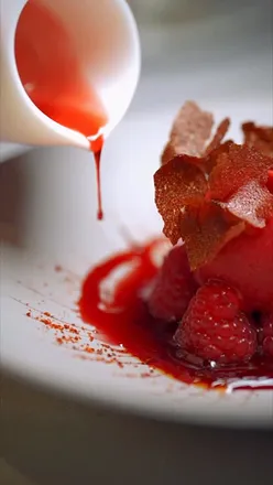 Elegant five-course tasting menu at Alain Ducasse at The Dorchester, featuring hand-dived scallop and lobster medallion.