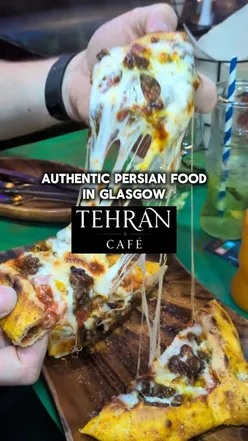 Delicious Persian dishes enjoyed at Café Tehran, a family-run halal restaurant in Glasgow's West End.