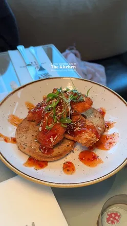 Autumn dining at The Kitchen in Dalkeith, featuring cozy meals and drinks in a picturesque courtyard setting.