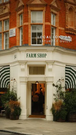 Cozy Saturday in Mayfair, London: pastries, boutique shopping, seasonal dishes, gardens, and cocktails.