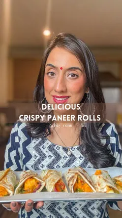 Delicious crispy paneer kathi rolls for Diwali, featuring vibrant spices and fresh veggies, perfect for festive celebrations.