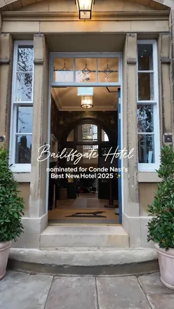 Spacious Balcony Suite at Bailiffgate Hotel, Alnwick, with stunning views, dog-friendly amenities, and luxury features.