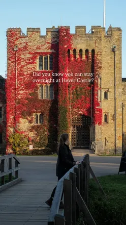 Overnight stay at Hever Castle in Kent, set in 125 acres of stunning grounds, includes tickets to explore the estate.