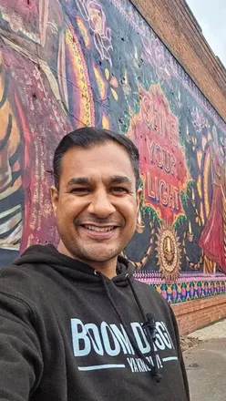 Festive Diwali celebration on the Golden Mile, featuring vibrant shopping and community joy in Leicester.