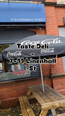 Delicious crispy Korean wrap at Taste Deli in Belfast; daily specials and flavor explosions await!