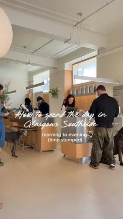 Exploring Glasgow's Southside: Coffee, cookies, pizza, and pool at local favorites like @zennor.coffee and @caesars.social.