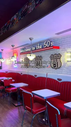 Brunch at Big Moe’s Diner in Ilford, London’s first fully halal American diner, featuring vibrant dishes and retro decor.