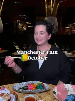 Delicious Thai and Indian feast at Vermillion in Manchester with dumplings, prawn bao, and lobster ravioli.