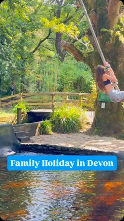 Family enjoying a fun holiday at North Hayne Farm Cottages in Devon, with animal interactions and hot tub relaxation.