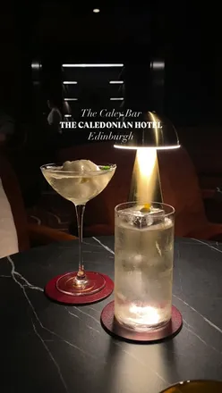 Festive cocktails, delicious food, and jazz music at Caley Bar in Edinburgh, with a unique vinyl selection.