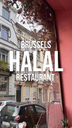 Brunch at Zou Zou in Brussels enjoying halal burgers and vegetarian options, showcasing global halal cuisine.