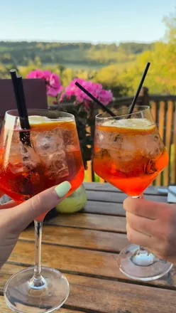 Delicious arancini balls and steak at The Watermill Dorking, a cozy Surrey pub for all-year-round dining.