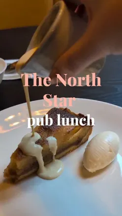 Interior of The North Star in Brighton, showcasing a beautiful bar and inviting restaurant seating for guests.