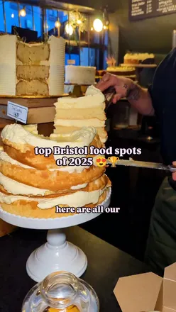 Highlights of top Bristol food posts from 2025 featuring local favorites and popular Instagram accounts.