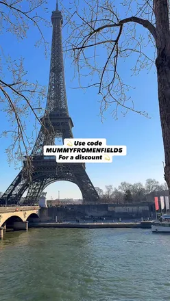 User enjoying a scenic River Seine cruise in Paris, booked via @getyourguide, highlighting easy travel planning.