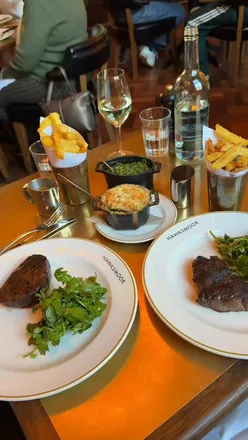 January deal at Hawksmoor: £19 steak & side, plus affordable martinis at St Pancras. Enjoy lunch Mon-Sat!