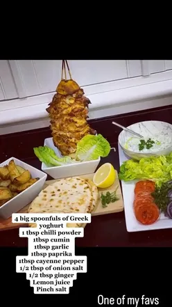 'Delicious homemade chicken kebabs during lockdown: a nostalgic favorite for comfort food lovers #recipe #onthisday'