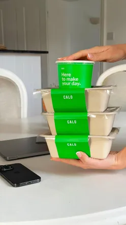 Delicious gut health meals from @calo.uk delivered to your door, promoting wellness and easy meal prep. Use code NUTRITIONIST20!