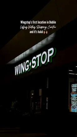New Wingstop Ireland in Liffey Valley Shopping Centre offers halal wings with dine-in, collection, and delivery options.
