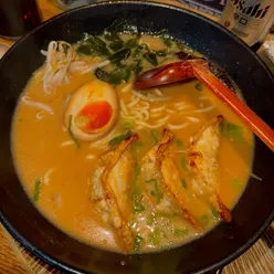 Delicious ramen and chicken karaage at Fern's Modern Sushi, a must-visit for authentic Japanese cuisine in Leeds.